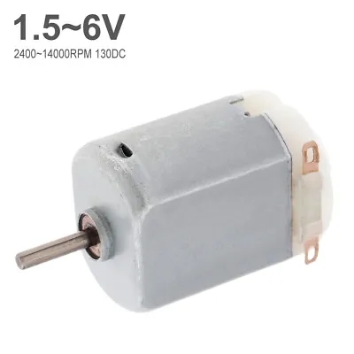 5pcs 1.5V - 6V Micro DC Motor 2400RPM -12300RPM Mini Motor For DIY Electric Toys • $7.59