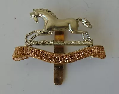 British Army Queens Own Hussars Cap Badge • £4.99