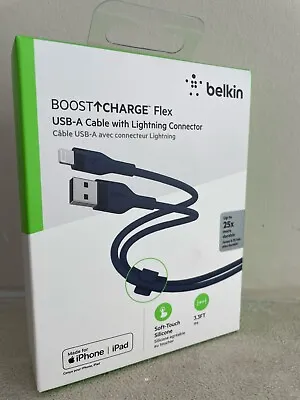 Belkin Charger MFI Certified Charge USB A To Lightning For IPhone 14 13 12 11 SE • £13.95
