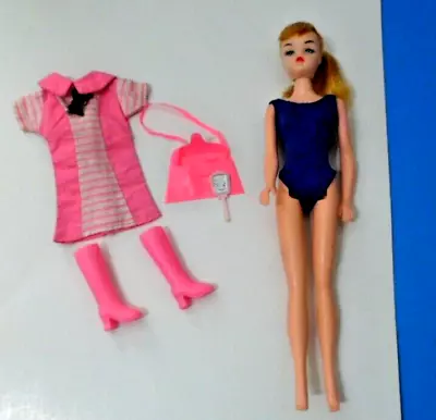 Vtg MISS CAMAY?  OR POLLY CLONE FASHION DOLL Barbie 11 1/2   LIGHT BLUE EYES • $45