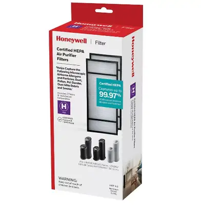 £21.15 • Buy Honeywell H Filter HEPA 2-Pack Air Purifier For HPA060 And HPA160 Series