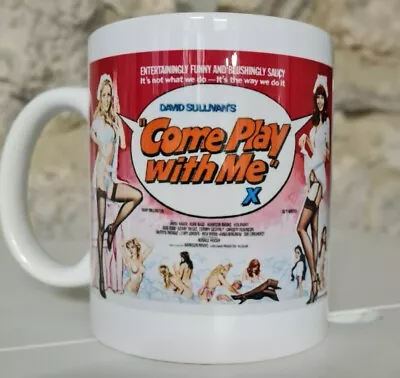 £7.99 • Buy Mary Millington Come Play With Me Cup 1970s Movie Mug 1980s Suzy Mandel 