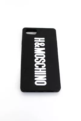 H&Moschino 3D Rubber Silicone IPhone SE Soft Phone Case Black White • $41.49