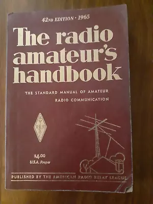 The Radio Amateur’s Handbook 42nd Edition 1965 ARRL Vintage • $10