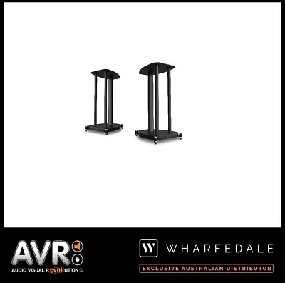 Wharfedale EVO 4.2 Speaker Stands  Black Finish RRP: $599.99 • $449.99