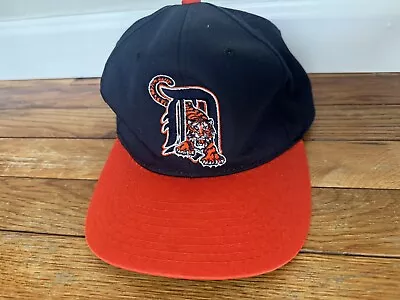 Vintage Detroit Tigers Hat New Era Pro Model Adjustable Snap Back Cap • $26.99