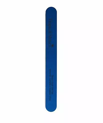 Tropical Shine Nail File Dual Grit File BLUE  120/240 (Coarse/ Fine) 7 In X 3/4 • $8.26