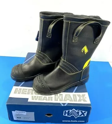$175 • Buy New Men's Haix Fire Hunter Xtreme Fire Boots 501605 Black 8 Medium
