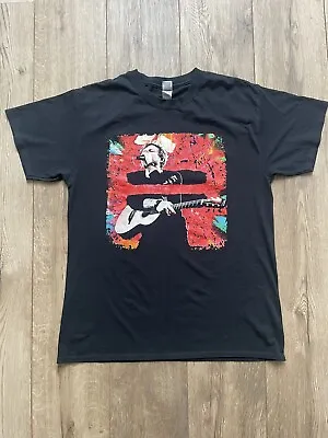 Heavy Cotton Ed Sheeran 2022 Mathematics Tour T Shirt Size L Black Short Sleeve • £19.95