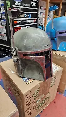 Star Wars Boba Fett Repainted Black Series Helmet • £150