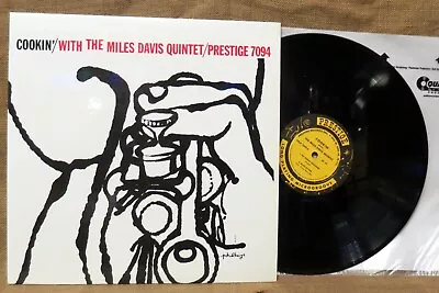 AUDIOPHILE 200g Mono JAZZ LP COOKIN' WITH MILES DAVIS Prestige APRJ 7094 Ltd# RM • $49.99