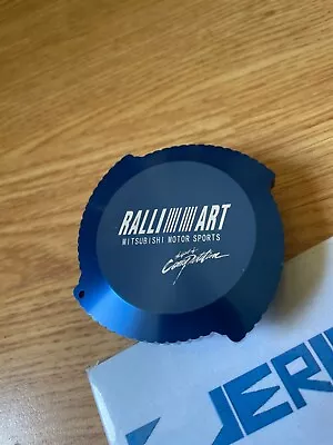 Ralliart Oil Filler Cap Mitsubishi Lancer Evo 4g63 Ct9a Cp9a JDM HKS 6 7 8 9 • $225