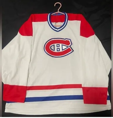 Vintage Montreal Canadiens Hockey Jersey Men’s ProWear Bauer Sz XXL • $50.69