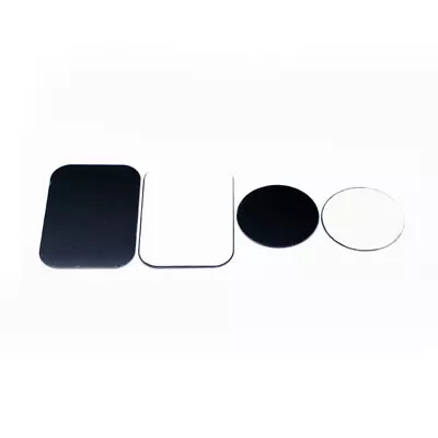  4 Pcs Mount Metal Plate Phone Guide Magnet Sticker Universal Round And Square • $8.22