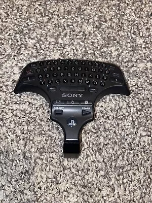 Official SONY PlayStation 3 PS3 Wireless Keypad Keyboard Chat Pad • £3.99