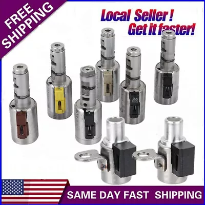 6-speed Trans Solenoid Set 8 Pcs For VW Audi Mini 2003-On 09G TF-60SN/TF60SN USA • $135.42