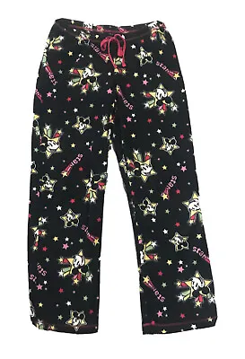Disney Mickey Mouse Star Pajama Pants Sleep M Drawstring  • $13.11