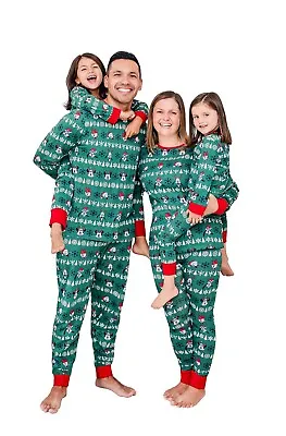 Disney Christmas Matching Family Pyjama Set Mens Womens Boys Girls Xmas Pjs  • £14.95