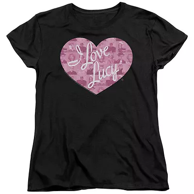 I LOVE LUCY MANY MOODS LOGO Licensed Women's Graphic Tee Shirt SM-2XL • $24.99