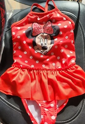  Minnie Mouse And Figaro Swimsuit Girls Size (6) • $6