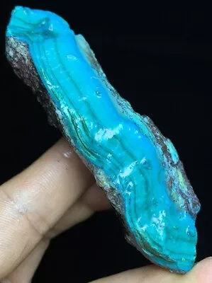 102g  Natural Genuine Chrysocolla Shattuckite Malachite Green Crystal Stone Y943 • $6