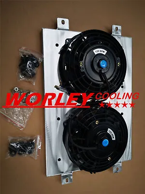 Ca-aluminum Shroud & Fans For Vw Golf Gti Mk2 1.6 8v 1.8 16v 1981-1992 81-92 • $98