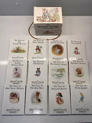 The Beatrix Potter Collection Boxed Set Of 12 Vintage 1986 Books Peter Rabbit • $40
