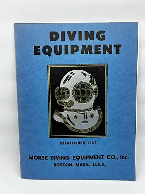 Vintage Morse Diving Equipment Catalog 1971 Usa Rare (a) • $18