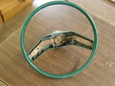 NOS 1975 - 1979 Ford Torino LTD Granada Mustang II Cougar Steering Wheel Green • $329