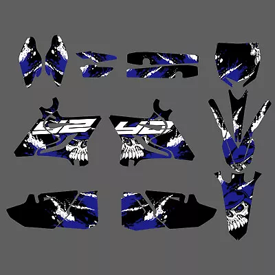 Team Graphic Background Decal Sticker Set For Yamaha YZ125 YZ250 WR125 2015-2021 • $87.99