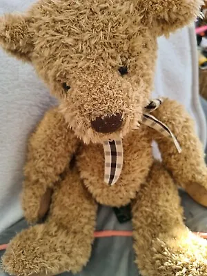 £7 • Buy Collectable Russ Berrie Vintage Teddy Bear, Cromwell, Retired, Preowned.