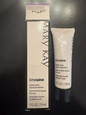 New In Box Mary Kay Matte Wear Foundation Beige 1 038757 1 Fl Oz New In Box FS • $16.89