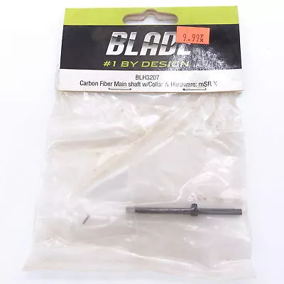 £3.26 • Buy E-Flite Blade MSR X Carbon Fiber Main Shaft With Collar Hardware BLH3207