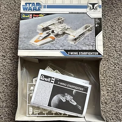 Revell Snap Tite Star Wars Y-Wing Starfighter Model Kit As Is Look • $20