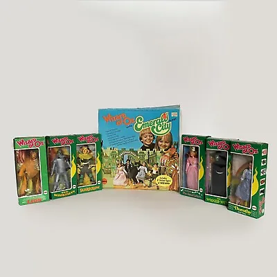 RARE! Complete 1974 MEGO WIZARD OF OZ. BOXED SET!  ALL Figures + Emerald City! • $1150