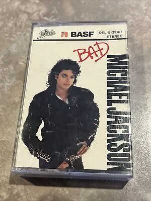 Michael Jackson Bad Philippines Import Cassette Tape ***RARE***TESTED*** • $34.99