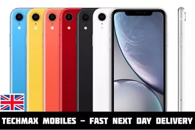 NEW Apple IPhone XR 64GB Unlocked Device All Colors A++ Excellent Condition • £244.99