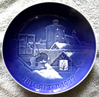 1977 B&G Bing & Grondahl Copenhagen Christmas Plate • $1.49