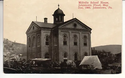 Johnstown PA Pennsylvania - Millville School House - Ca 1908 - HW Storey #26 • $9.95