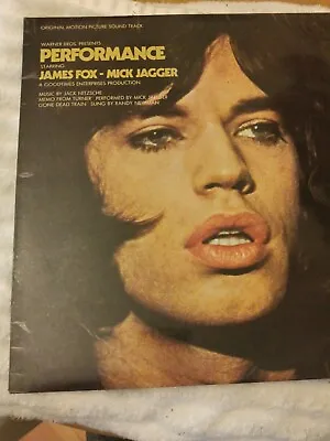 PERFORMANCE: Soundtrack Mick Jagger Last Poets Merry Clayton UK WB LP • $25