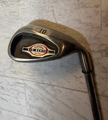 Callaway Big Bertha 2002 Uniflex Steel 10 Iron RH Constant WT Michelob Light GRP • $9.95