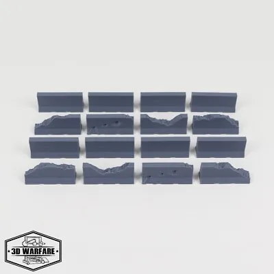 Jersey Barricades Scenery Scatter Terrain For 28mm Tabletop Miniature Wargames • £6.99