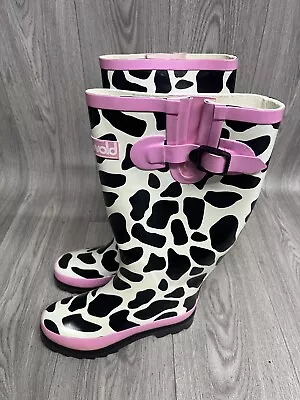 Womens Cotswold Black/White Wellies UK Size 3 Brand New  • £16.99