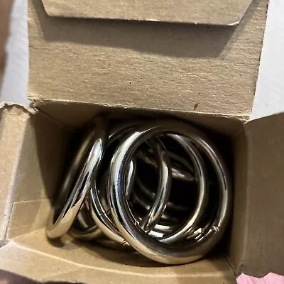 2  Nickel Steel Heavy Duty O Rings (Pack Of 10) Baron Manufacturing • $15