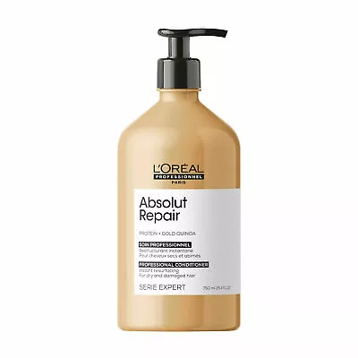 £26.43 • Buy L’Oreal Serie Expert Absolut Repair Gold Quinoa + Protein Conditioner 750ml 