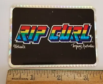 Vintage RIP CURL Surf Skate Sticker Prism Vending Machine VTG Rare 90s • $16.99