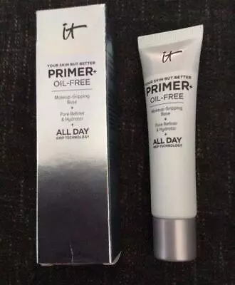 IT Your Skin But Better Primer Makeup Gripping Base Pore Refiner Oil Free Cream • $15.87