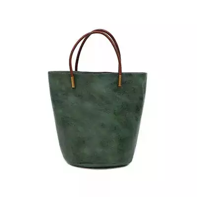 Designer Vegetable Tanned Leather Mini Crossbody Tote Bag • $108.90