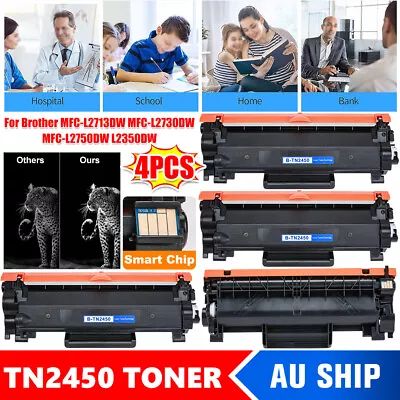 TN2450 Toner For Brother Printer MFC-L2710DW MFC-L2730DW MFC-L2750DW HLL-L2395DW • $48.95