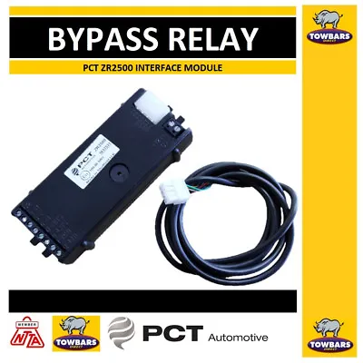 Towing Bypass Interface Relay PCT Logicon ZR2500 7 Way Universal Smart Towbar • £29.95